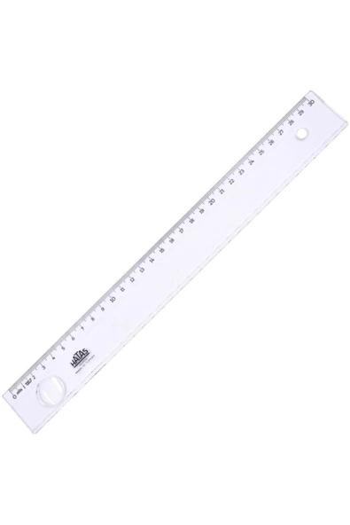 Hatas Mercekli Geniş 30cm Büro Cetveli 0161 ürün görseli 1
