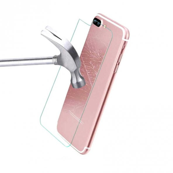 iPhone 7 Plus Maxi Glass Arka Temperli Cam Koruyucu - Resim 3