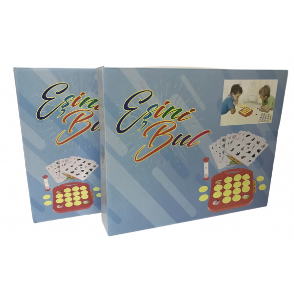 Eşini Bul Pair Game Eğitici Eşleme ve Hafıza Oyunu ürün görseli 1
