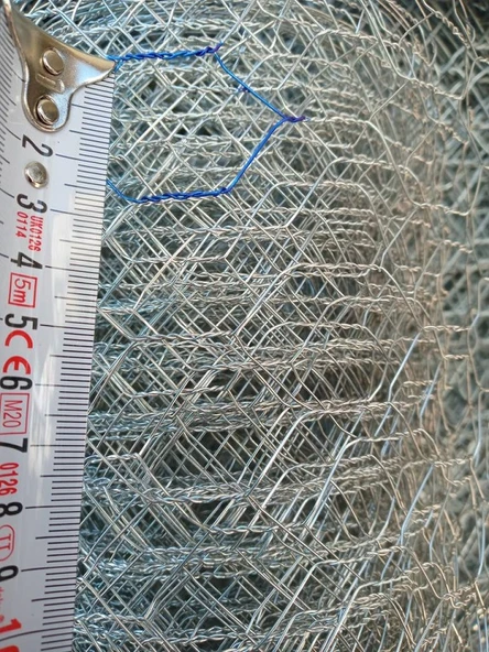 KÜMES TELİ 1,5x20 MT-0,60 MM - 2,5x2,5 GÖZARALIK-YERLİ ÜRETİM ürün görseli 1