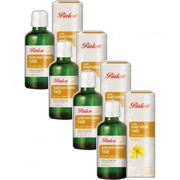 Balen Sarı Kantaron Yağı (Maserasyon) 50 ml 4lü ürün görseli 1
