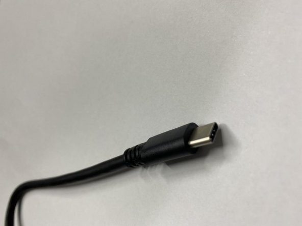 Usb Type c - Dc Jack Kablo 5.5 mm 25 cm - Resim 2