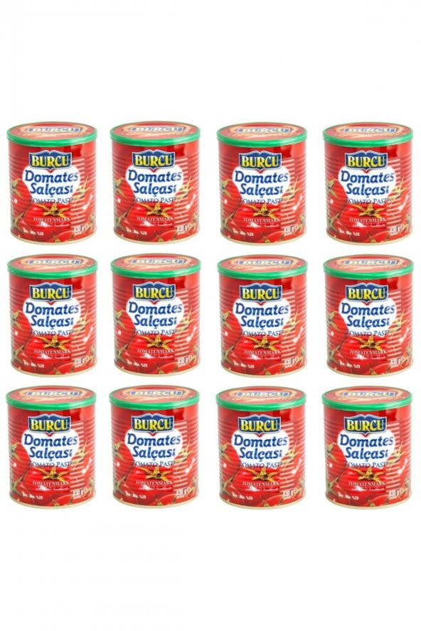 Burcu Domates Salçası 830 gr x 12 Adet ürün görseli 1