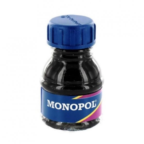 Mavi Çini Mürekkebi 30 cc Monopol Mavi Çini Mürekkebi 30 ml 1 Adet ürün görseli 1