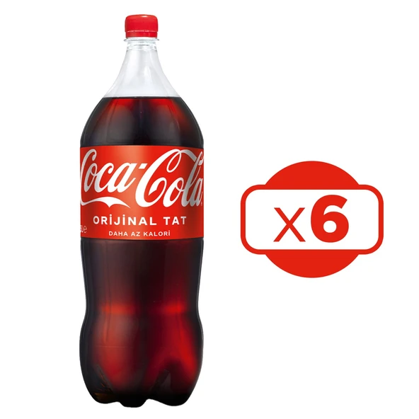 Coca Cola 2,5 lt x 6 Adet ürün görseli 1