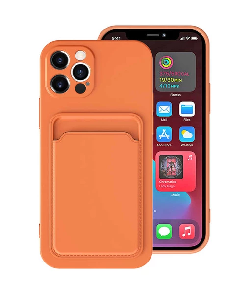 Apple iPhone 12 Pro Max Kılıf Zore Ofix Kartlık Bölmeli Kılıf ürün görseli 1
