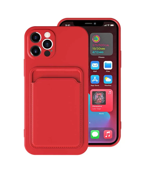 Apple iPhone 12 Pro Kılıf Zore Ofix Kartlık Bölmeli Kılıf ürün görseli 1