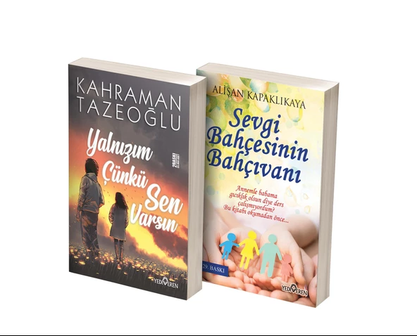 Yalnızım Çünkü Sen Varsın - Sevgi Bahçesinin Bahçıvanı 2 Kitap Set ürün görseli 1