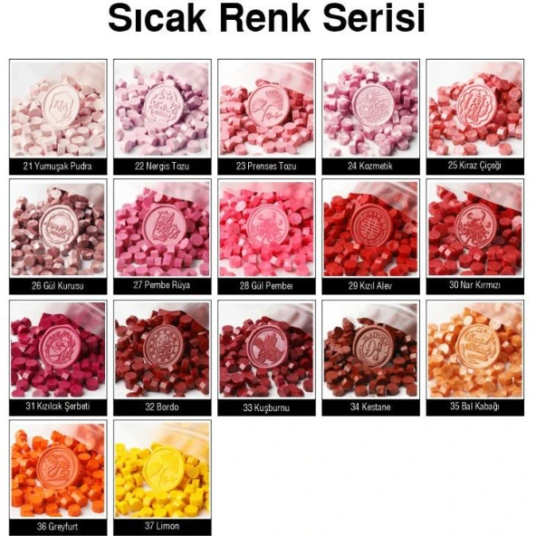 Mühür Mumu 50 Davetiye İçin 150 Boncuk Model: 24 Kozmetik ürün görseli 1