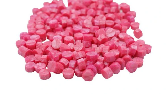 Mühür Mumu 100 Davetiye İçin 300 Boncuk Model: 28 Gül Pembe ürün görseli 1