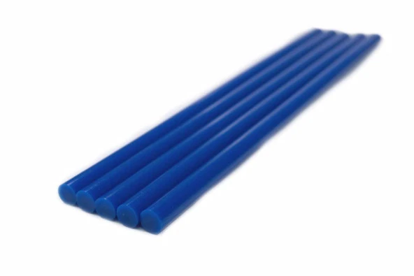 Mühür Mumu Simli Çubuk Sıcak Tutkal 7mm x 18cm 5 li Lacivert Renk ürün görseli 1