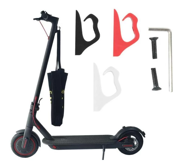 M365/Pro Ninebot Scooter için Kavisli Ön Kanca Askısı 70 Kg Yük ürün görseli 1