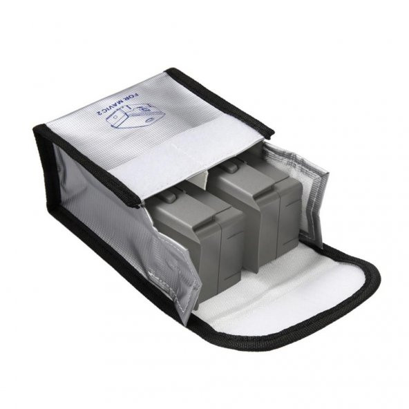 DJI Mavic Zoom Lityum Pil Saklama ve Taşıma Çantası Çift Pil Kapasiteli ürün görseli 1