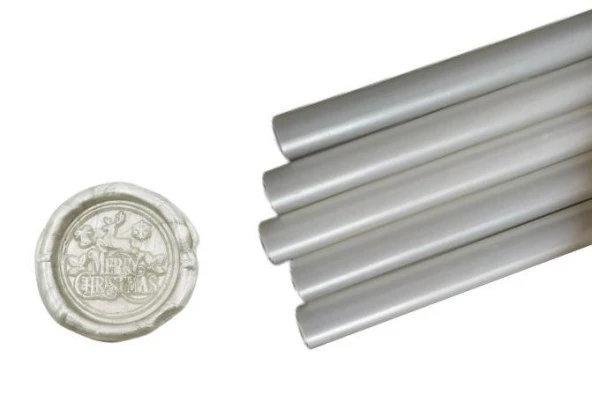 Mühür Mumu Çubuk Sıcak Tutkal 11mm x 20cm 3 lü Metalik Sedef Renk ürün görseli 1