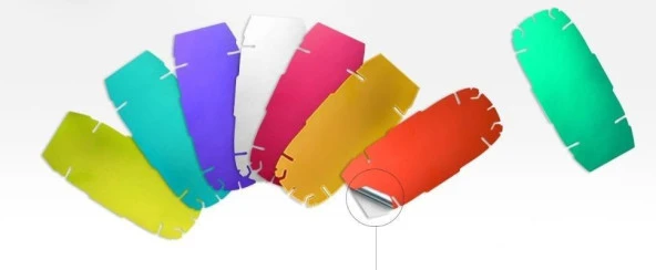 DJI SPARK Su Geçirmez Koruyucu Sticker Çıkartma Ice Cyan ürün görseli 1