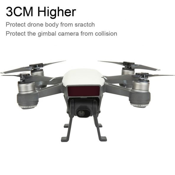 DJI SPARK Genişletilmiş İniş takımı Gövde Yükseltici Koruma Ayak ürün görseli 1