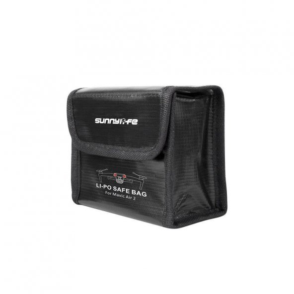 DJI Mavic Air 2 İçin İki Pil Kapasiteli Güvenli Yanmaz Çanta ürün görseli 1