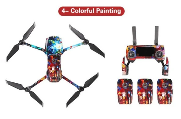 Dji Mavic 2 Pro Rengarenk Boyama - Resim 2
