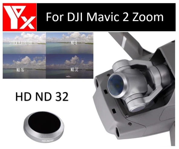 Dji Mavic 2 Zoom Gimbal Kamera Lensi İçin HD ND32 Filtre Nötr Yoğunluk ürün görseli 1
