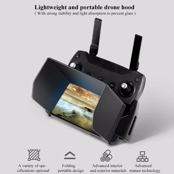 DJI Mavic 2 Zoom Uzaktan Kumanda İçin Katlanabilir Telefon Güneş Koruma L111 ürün görseli 1