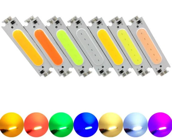 COB LED Çip Turuncu 12V 2W 6015 PCB Bord DIY Işık Kaynağı ürün görseli 1