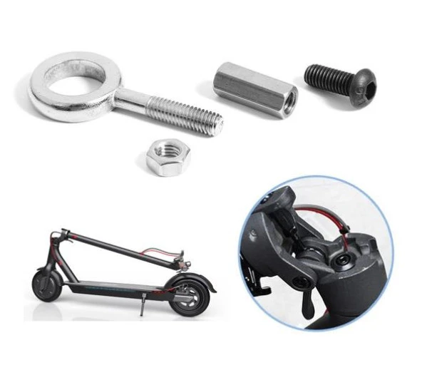 M365 M365Pro Elektrikli Scooter için Mil Menteşe Kilitleme Civata ürün görseli 1