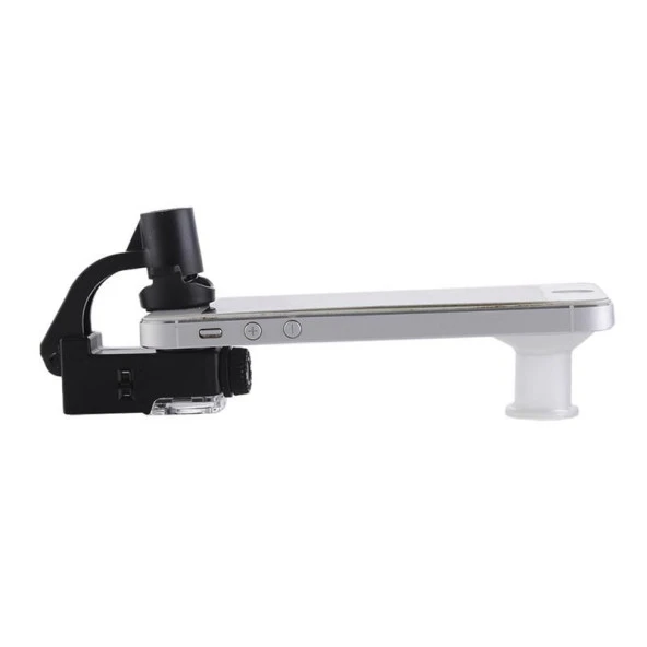 90X Makro Lens Büyüteç Optik Zoom Mikroskop Telefon Klipsli UV LED Işıklı ürün görseli 1