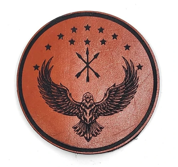 ADİGE - ÇERKES  Deri PEÇ- Arma - Patch ürün görseli 1