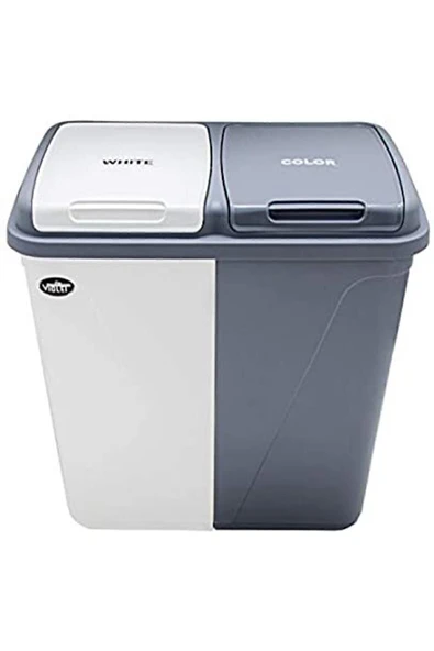 Kirli Çamaşır Sepeti Iki Bölmeli 90 Litre (büyük) ürün görseli 1