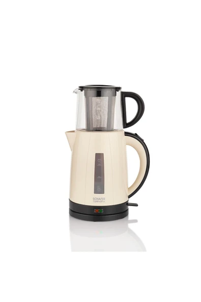 Optimal Çay Makinesi, Krem - Resim 2