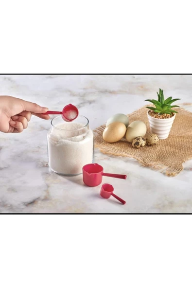 3 lü Ölçü Kaşığı Seti ürün görseli 1