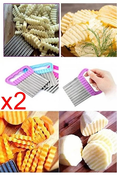 Chips Chopper Mtf.02884.00 Mtf.02884.00-1-1 Şekilli Sebze Ve Meyve Dilimleyici ürün görseli 1