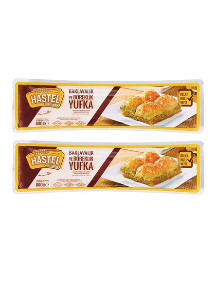 Hastel Baklavalık Yufka 800 Gr. X 2 Adet ürün görseli 1