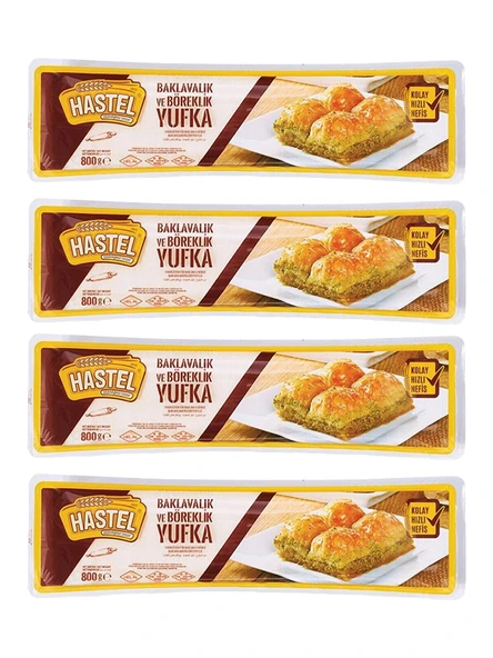 Hastel Baklavalık Yufka 800 Gr. X 4 Adet ürün görseli 1