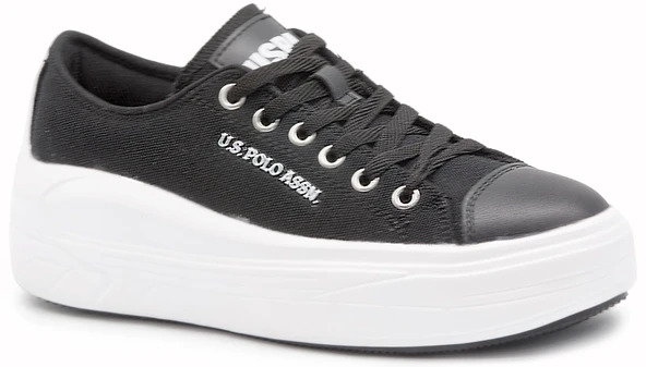 U.S. Polo Assn. 22Y Cleme Siyah Bayan Ayakkabı Bayan Spor ürün görseli 1