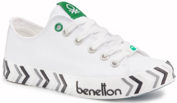 United Colors of Benetton Bnt 22Y 30626 Beyaz Erkek Ayakkabı Ayakkabı Spor ürün görseli 1