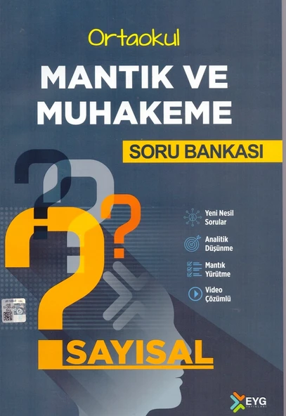 EYG ORTAOKUL MANTIK VE MUHAKEME SORU BANKASI-SAYISAL ürün görseli 1