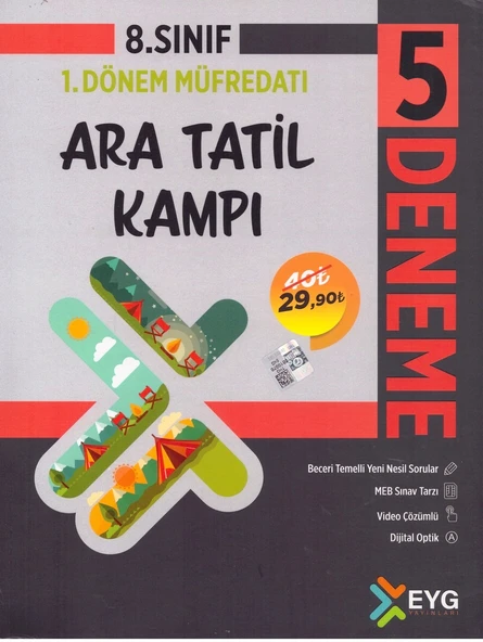 EYG 8.SINIF ARA TATİL KAMPI (5 DENEME) ürün görseli 1