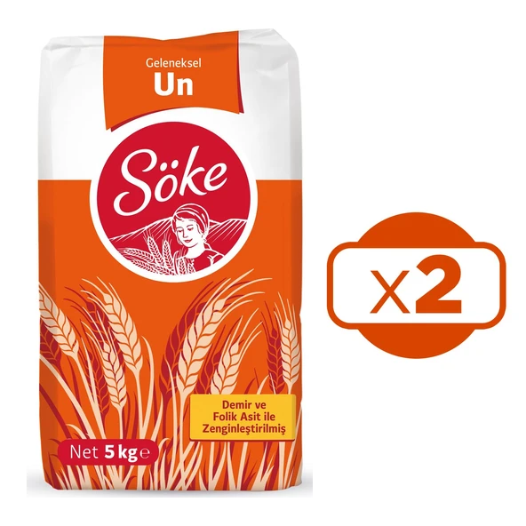 Söke Un 5 kg x 2 Adet ürün görseli 1