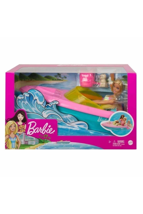 Barbie Bebek Ve Teknesi Oyun Seti ürün görseli 1