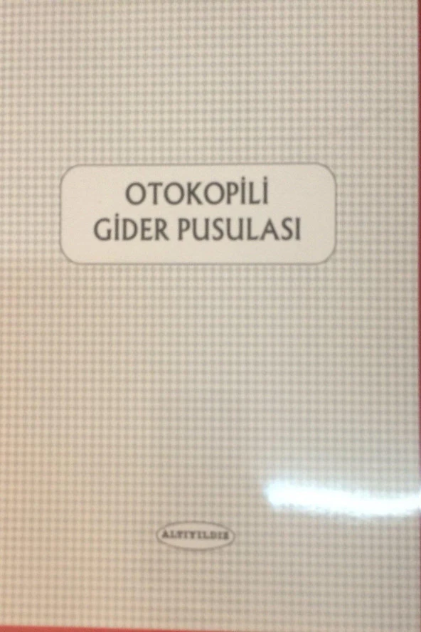 Altınyıldız Gider Pusulası Otokopili 14 x 20 cm (12 Li Paket) ürün görseli 1