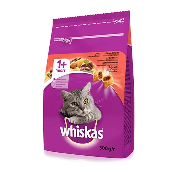 Whiskas Kuru Biftek&Havuç300G ürün görseli 1