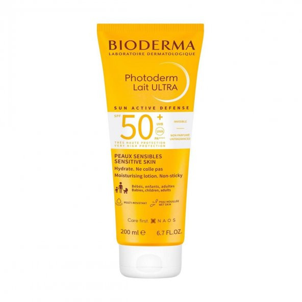 Photoderm Lait Ultra SPF 50+ Güneş Losyonu 200 ml ürün görseli 1