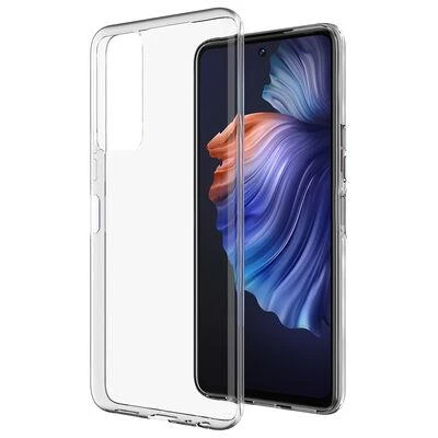 Tecno Camon 18 Kılıf İnce ve Esnek Şeffaf Süper Silikon ürün görseli 1