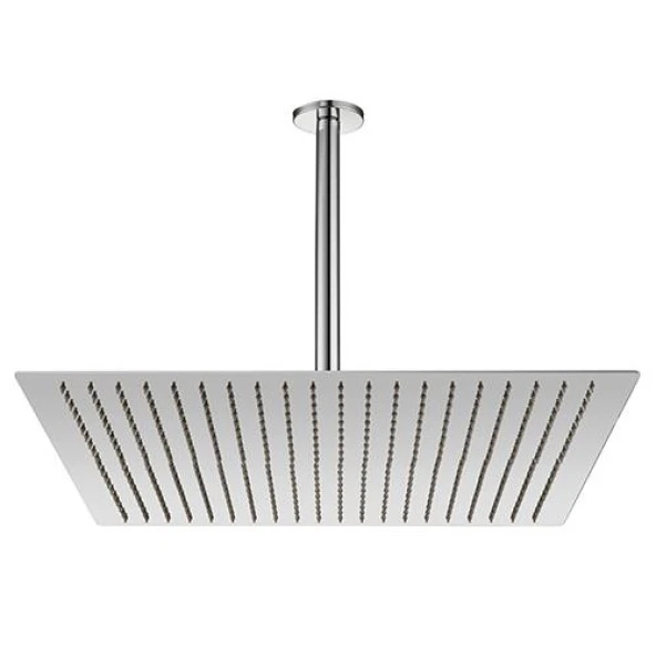 GPD Ankastre Duş Başlığı Kare Slim Metal 50x50 cm ADS25 ürün görseli 1