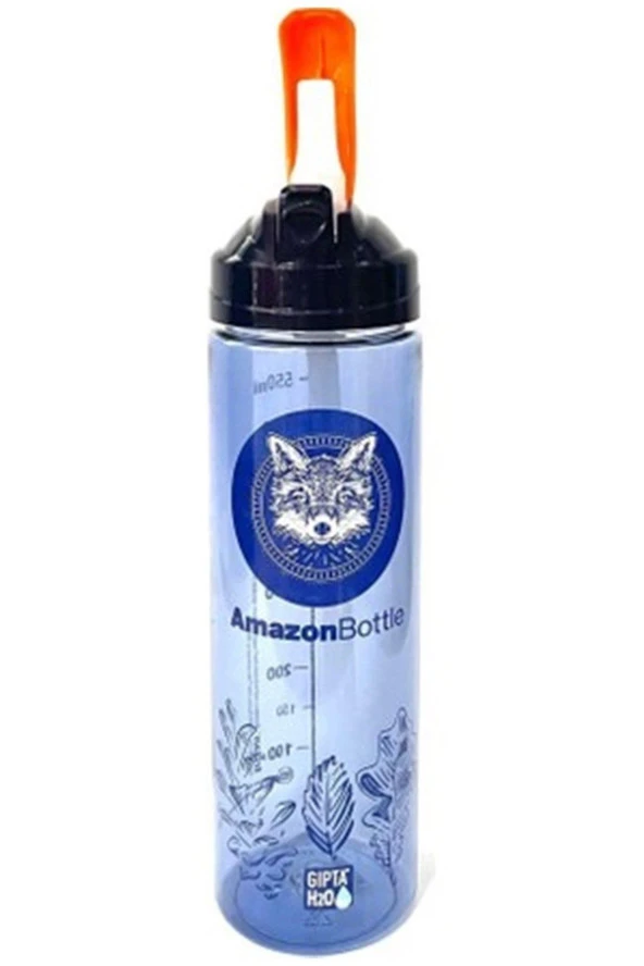 Gıpta Amazon Tritan Pipetli Matara Desenli 630 Ml ürün görseli 1