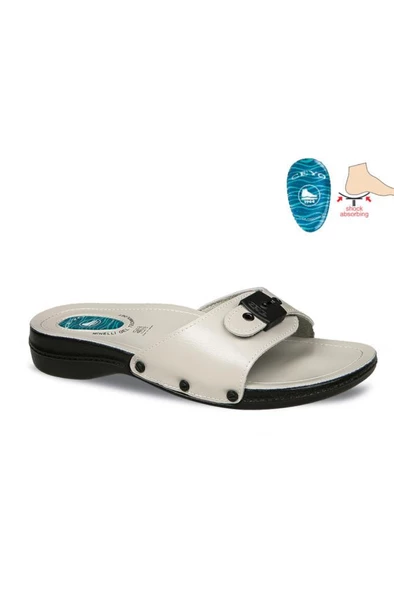 Ceyo 6500-1 Jelli Anatomik Kadın Terlik Bej 36-40 ürün görseli 1