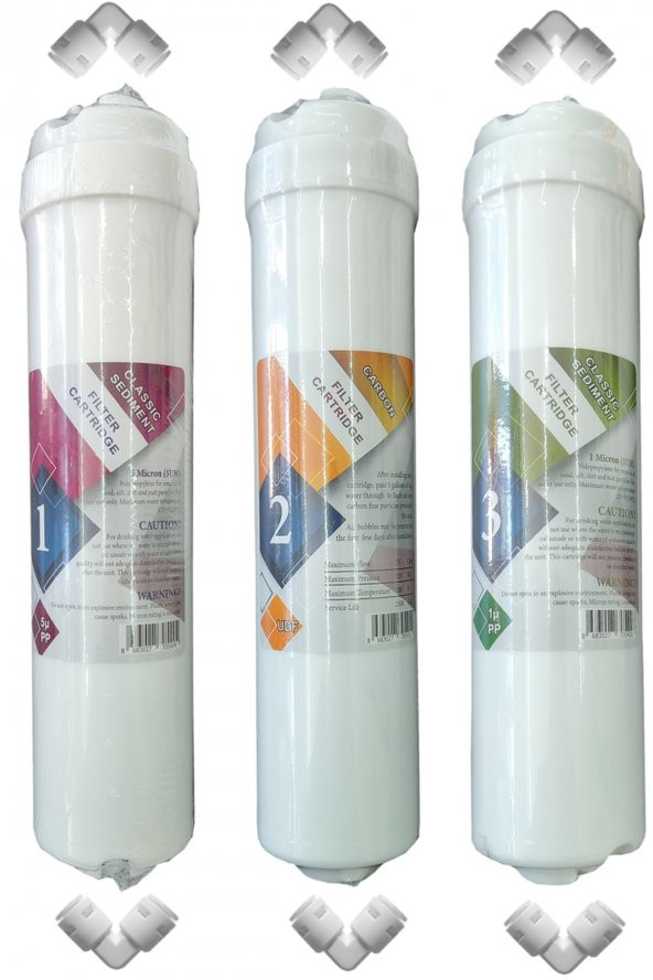 Kapalı Kasa 12 Inç Su Arıtma Cihazı Filtresi Inline 6 Aylık ürün görseli 1