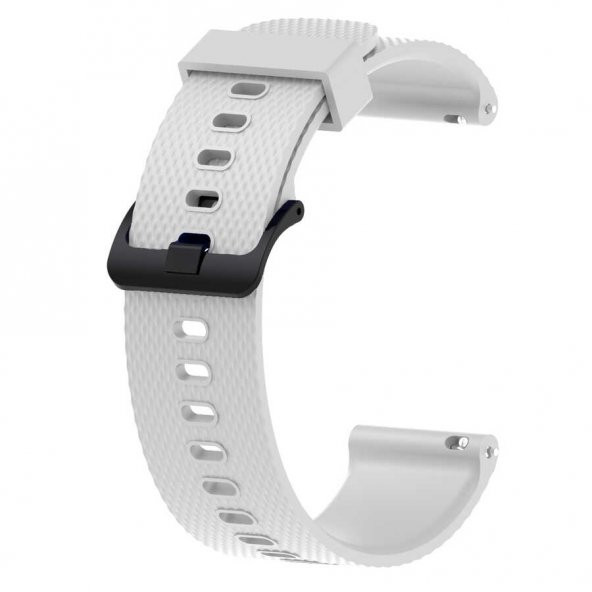 Huawei GT2 42mm KRD-46 Suya Dayanıklı Tırtıklı Desen Silikon Kordon ürün görseli 1