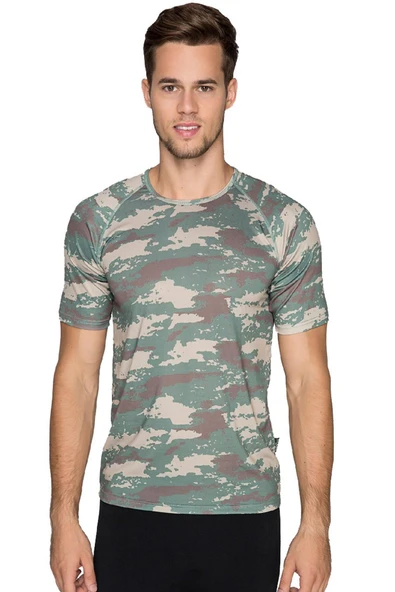 Thermoform HZT18025 - Army Microfiber Erkek Tişört - Resim 4